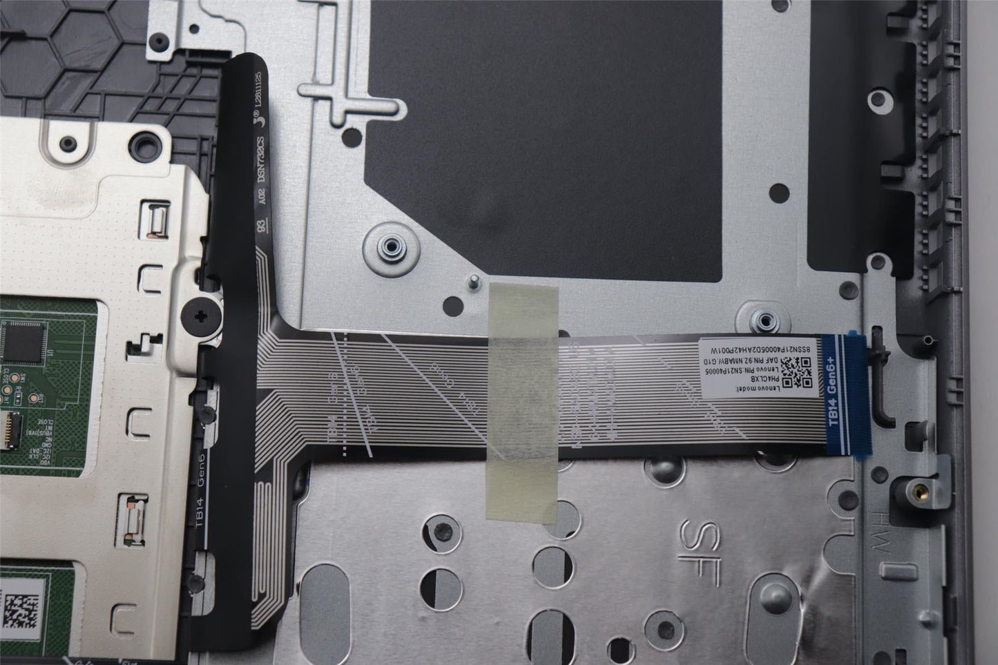 Lenovo Upper Case ASM_EURO ENGW21MRAGBL U 5CB1P00879