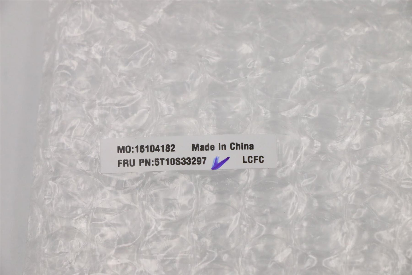 Lenovo 5T10S33297 TAPE MYLAR L 20YM DDR MYLAR