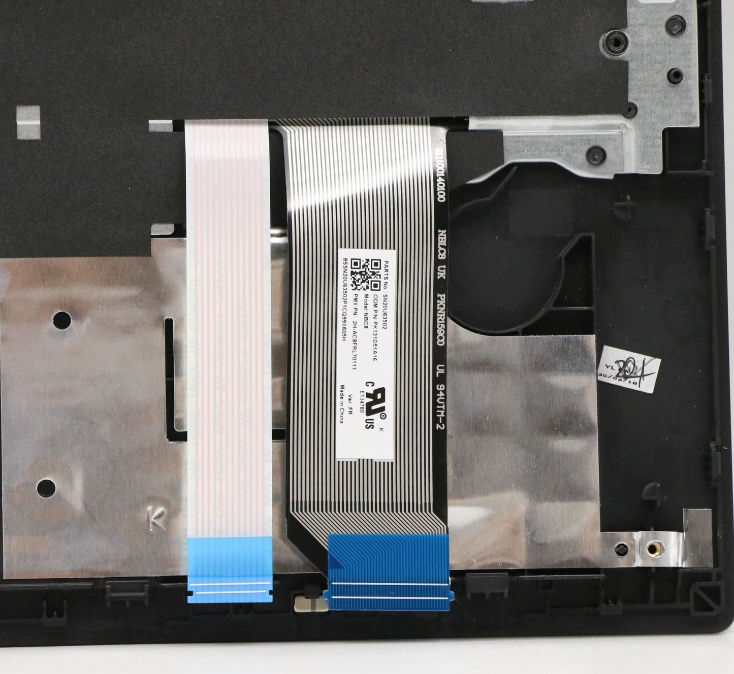 Lenovo ThinkPad E14 Tastatur Handballenauflage Obere Abdeckung Französisch Schwarz 5M10V17011