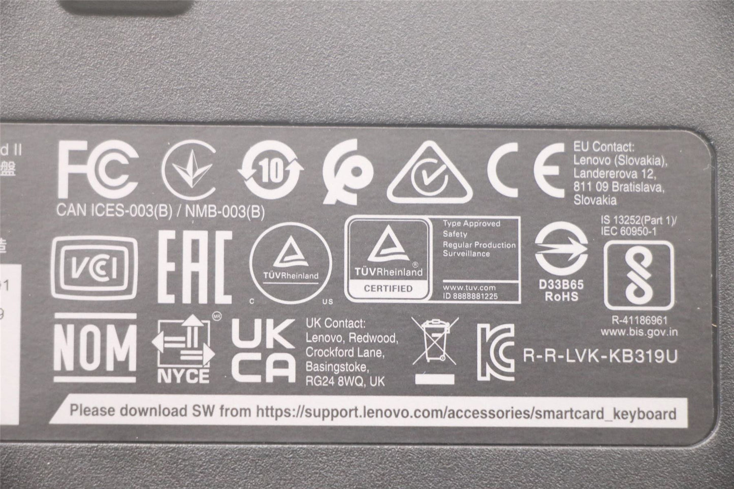 Lenovo SMC KBD-Belgium/Fren 5D51H38224