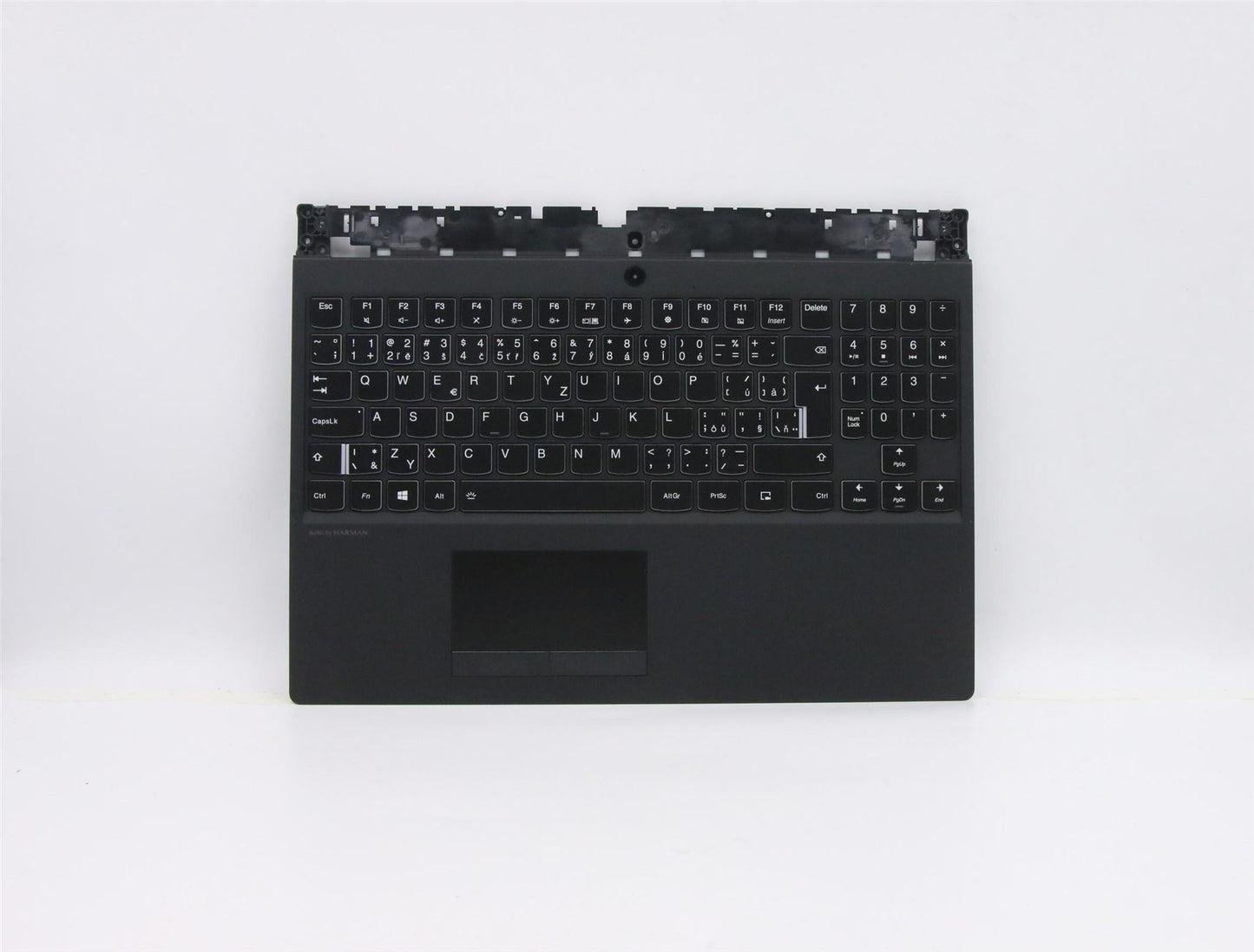 Lenovo Legion Y530-15ICH Keyboard Palmrest Top Cover Czech Black 5CB0R40200
