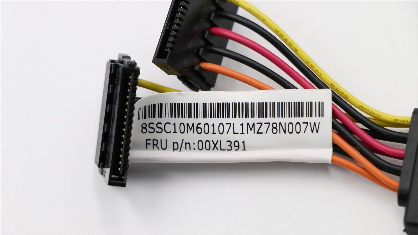 Lenovo ThinkCentre M92p M90p M91p M82 M92 M90 M81 SATA Dual Power Cable 00XL391
