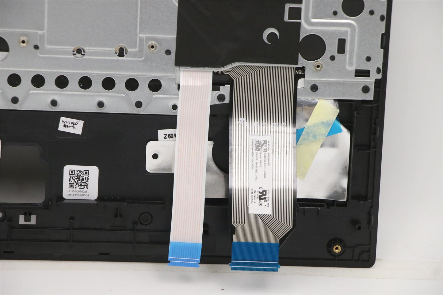 Lenovo ThinkPad E15 Gen 2 Keyboard Palmrest Top Cover Bulgarian Black 5M10W64608