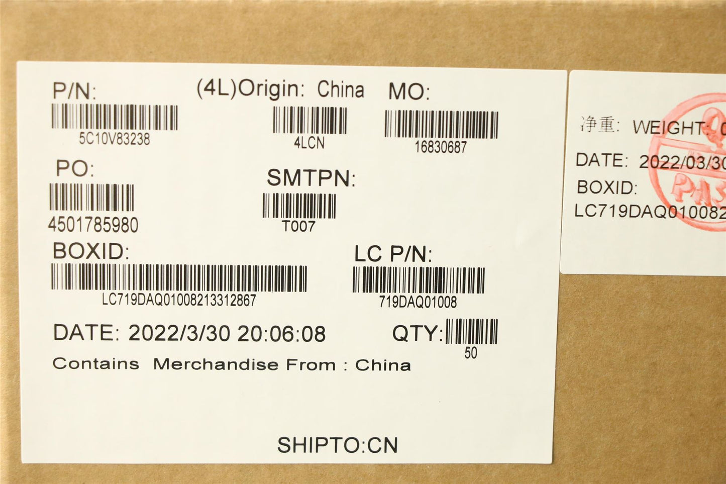 Lenovo Yoga X1 11th X1 10th X1 8th X1 7th Trackpad Touchpad Cable 5C10V83238