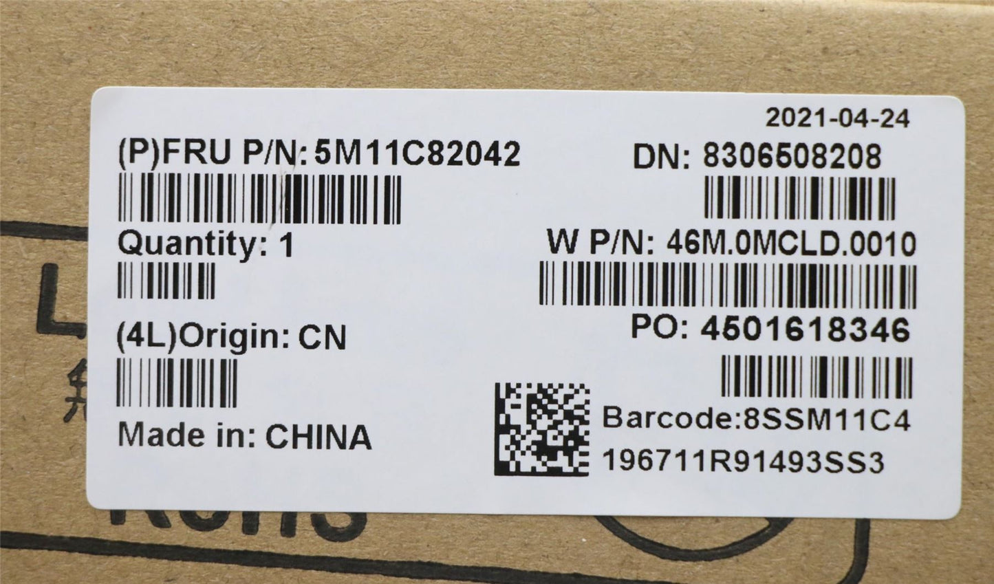 Lenovo Yoga X13 Gen 2 Screen LCDAssembly 13.3 WUXGA Anti-Glare IPS 5M11C82042