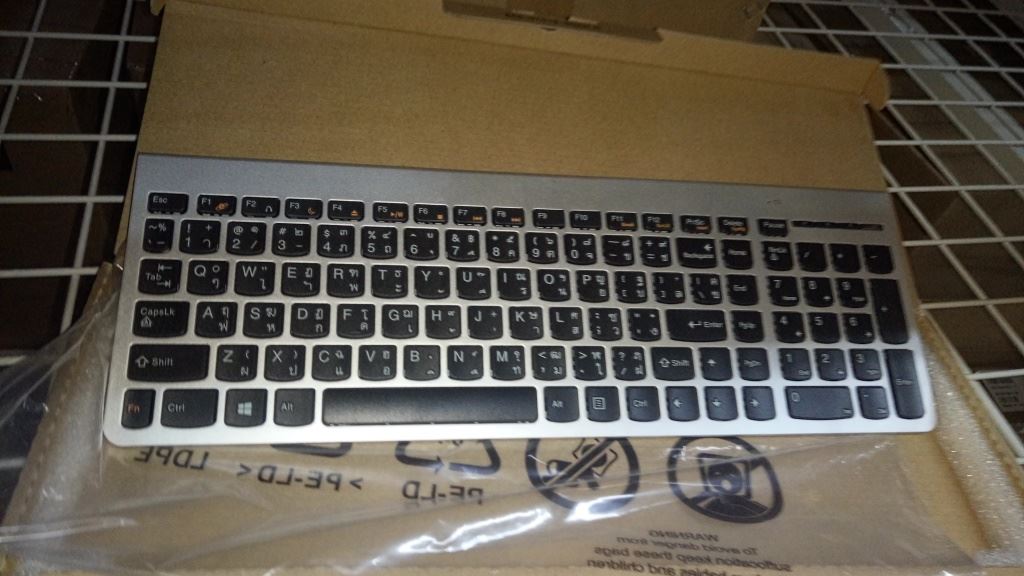 Lenovo Liteon SK-8861(TH) 2.4G KB-Silver8 Keyboard 25209207