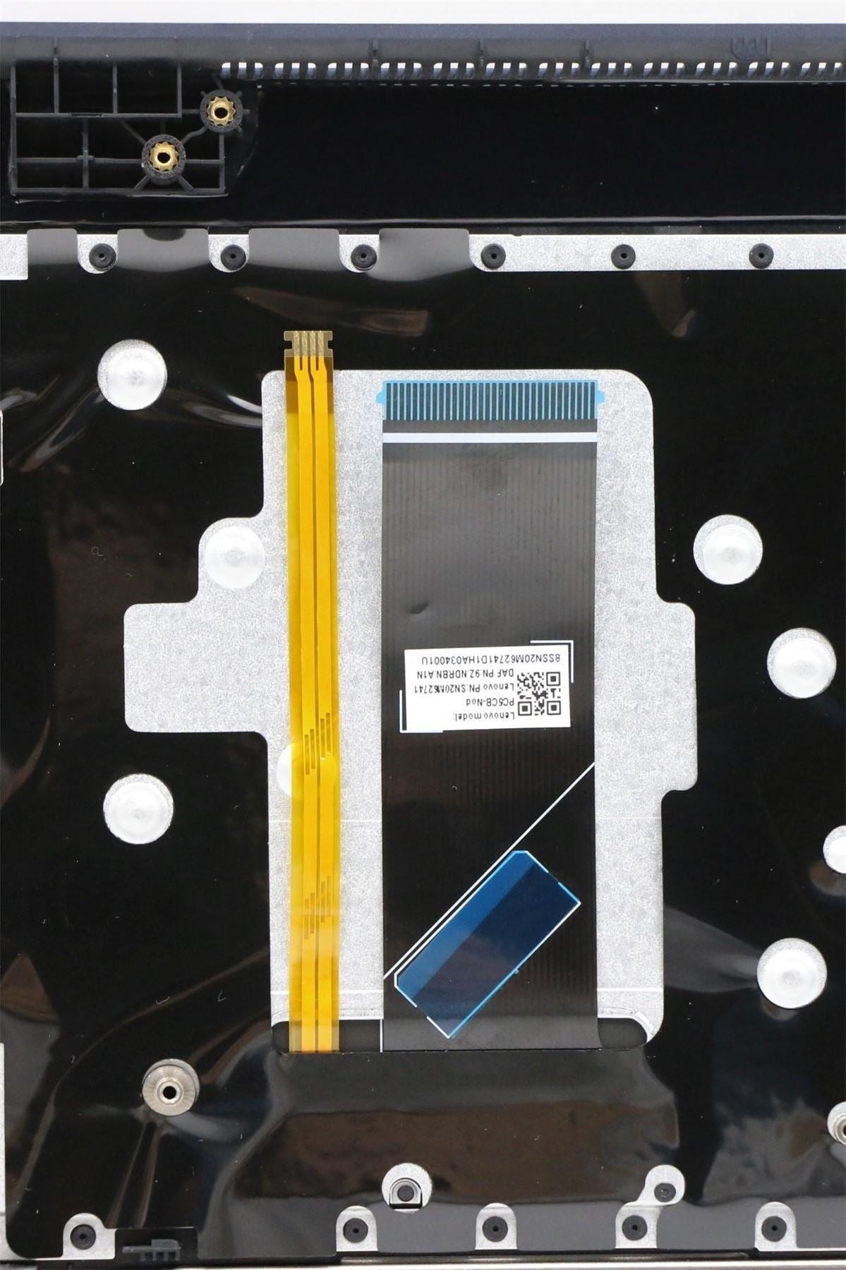 Lenovo IdeaPad S340-15IIL Keyboard Palmrest Top Cover Norwegian Black 5CB0S18803