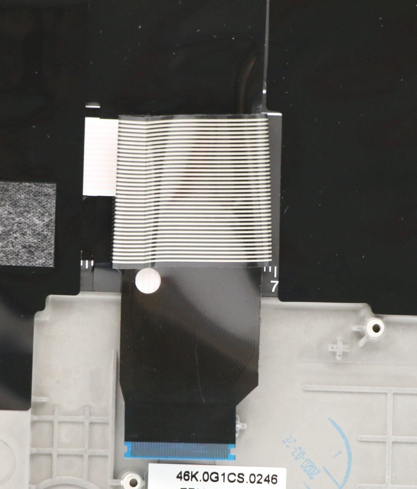 Lenovo ThinkPad X390 Palmrest Cover Touchpad Keyboard German Grey 02HM734