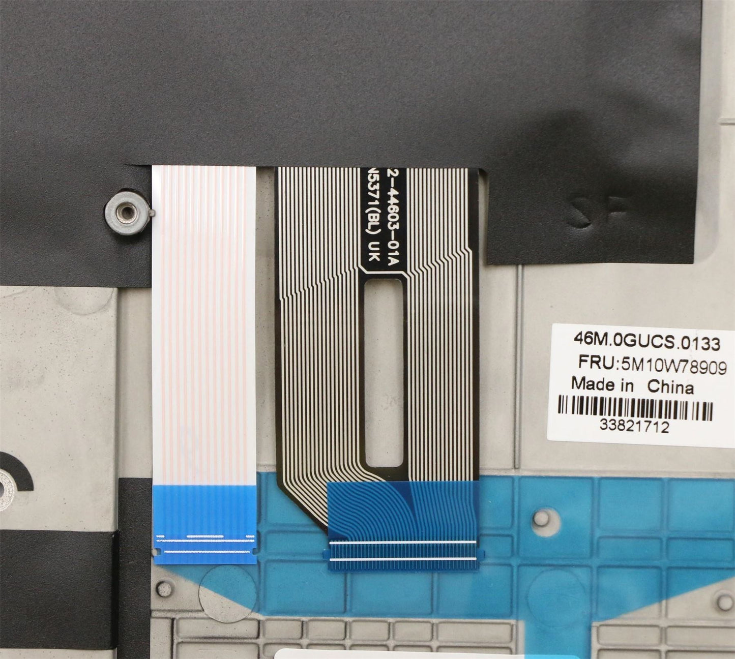 Lenovo ThinkPad P1 Gen 2 X1 2nd Gen Palmrest Cover Keyboard Bulgarian 02XR019