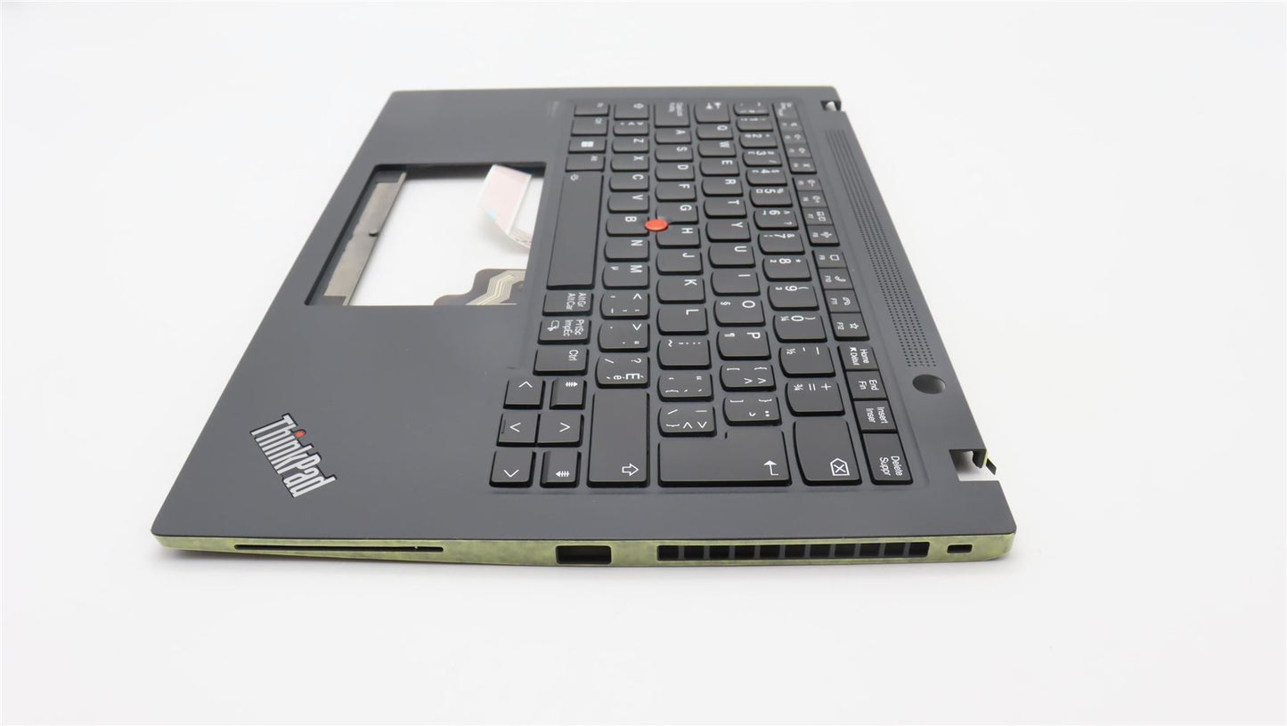 Lenovo ThinkPad T14s 3 Keyboard Palmrest Top Cover French Black 5M11H25895