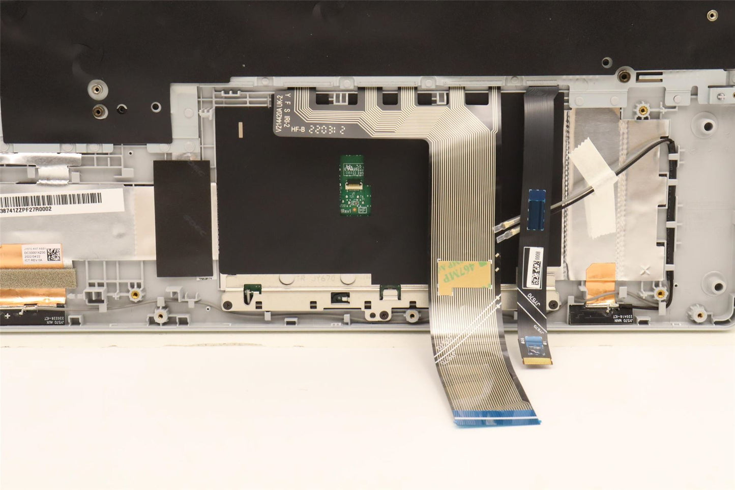 Lenovo Upper Case ASM_SPA L82RB CLGY RGB 5CB1F38741