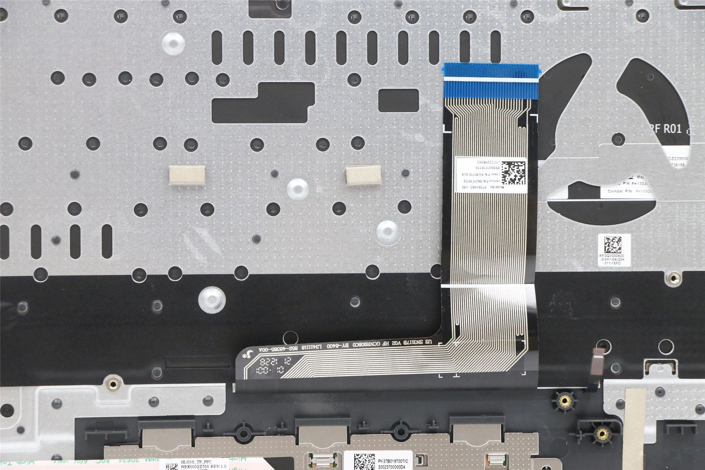 Lenovo IdeaPad 3 15IAH7 Palmrest Cover Touchpad Keyboard US Black 5CB1H30529