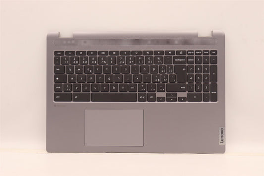 Lenovo Flex IP 3 15IJL7 Palmrest Cover Touchpad Keyboard Czech Grey 5CB1H24837