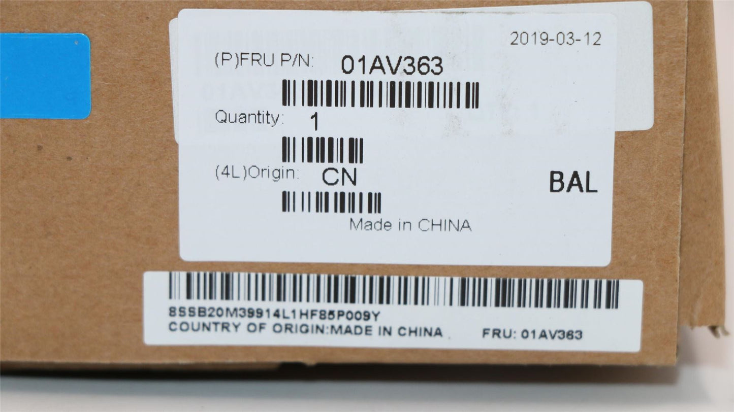 Lenovo 01AV363 WIN,i7-7820,M2,4G,AMT,Y-TPM,RA