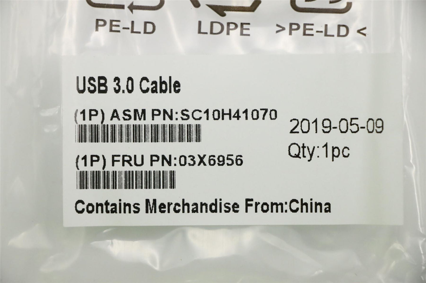 Lenovo 03X6956 FRU-USB 3.0 Cable