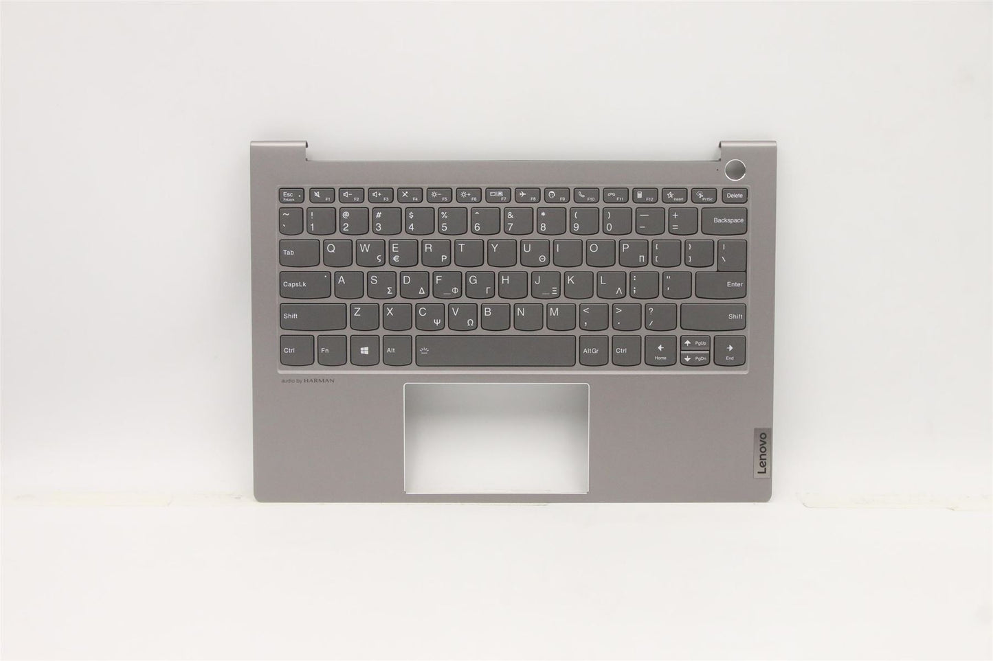 Lenovo ThinkBook 13s G2 ITL Keyboard Palmrest Top Cover Greek Grey 5CB1B02453