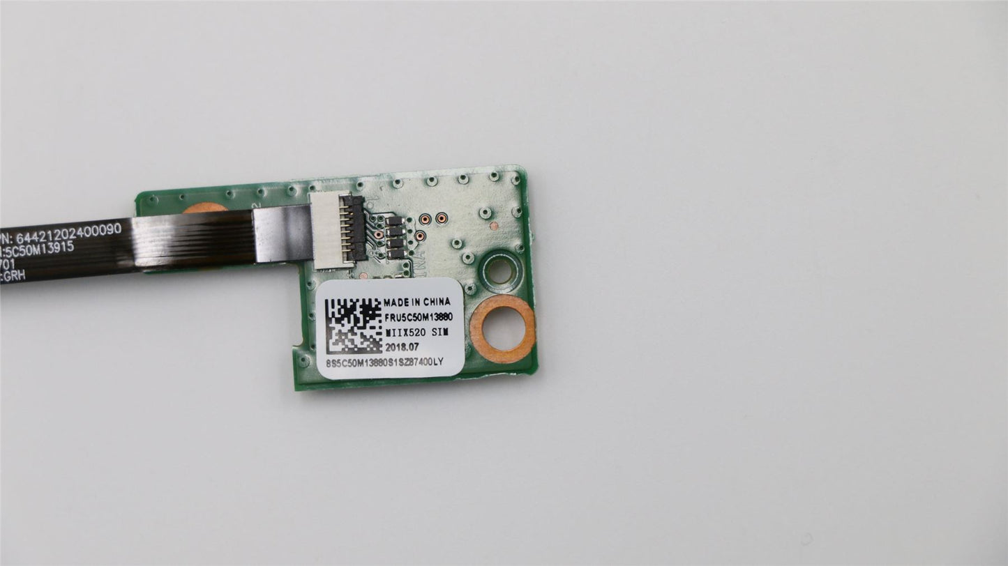 Lenovo Miix 510-12IKB 510-12ISK I/O Card Reader Board + Flex 5C50M13880