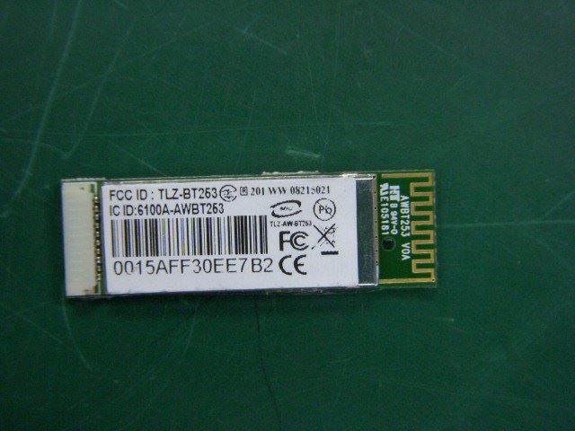 Lenovo U110 2.1 BCM2046 MODULE Bluetooth M.2 Board 31033529
