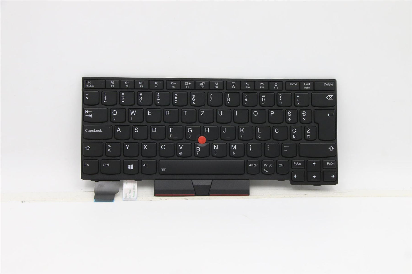 Lenovo ThinkPad L13 2 X13 Keyboard Serbian Black Backlit 5N20V43348