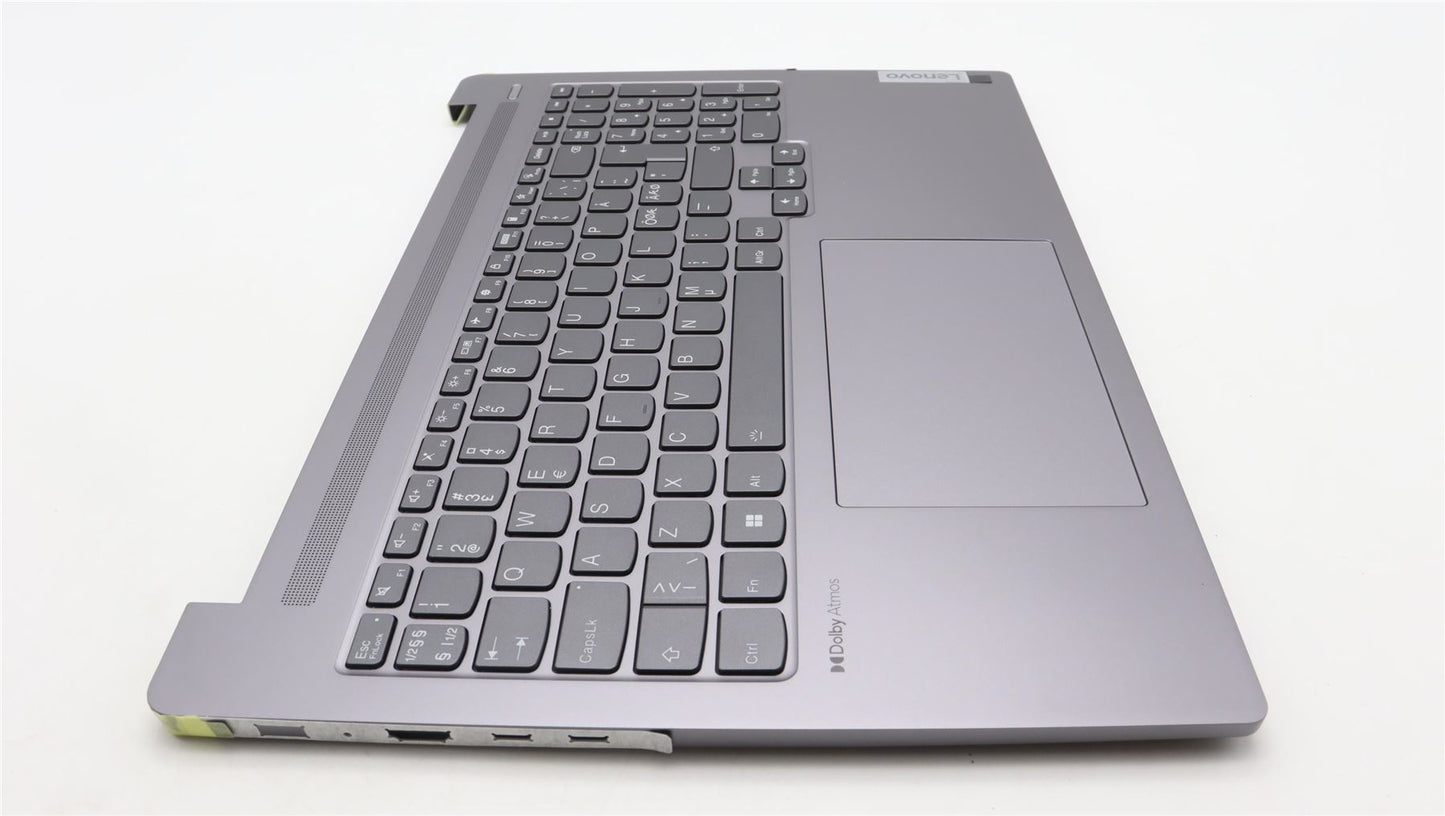 Lenovo IdeaPad 5 16ARP8 Palmrest Cover Touchpad Keyboard Nordic 5CB1K98186