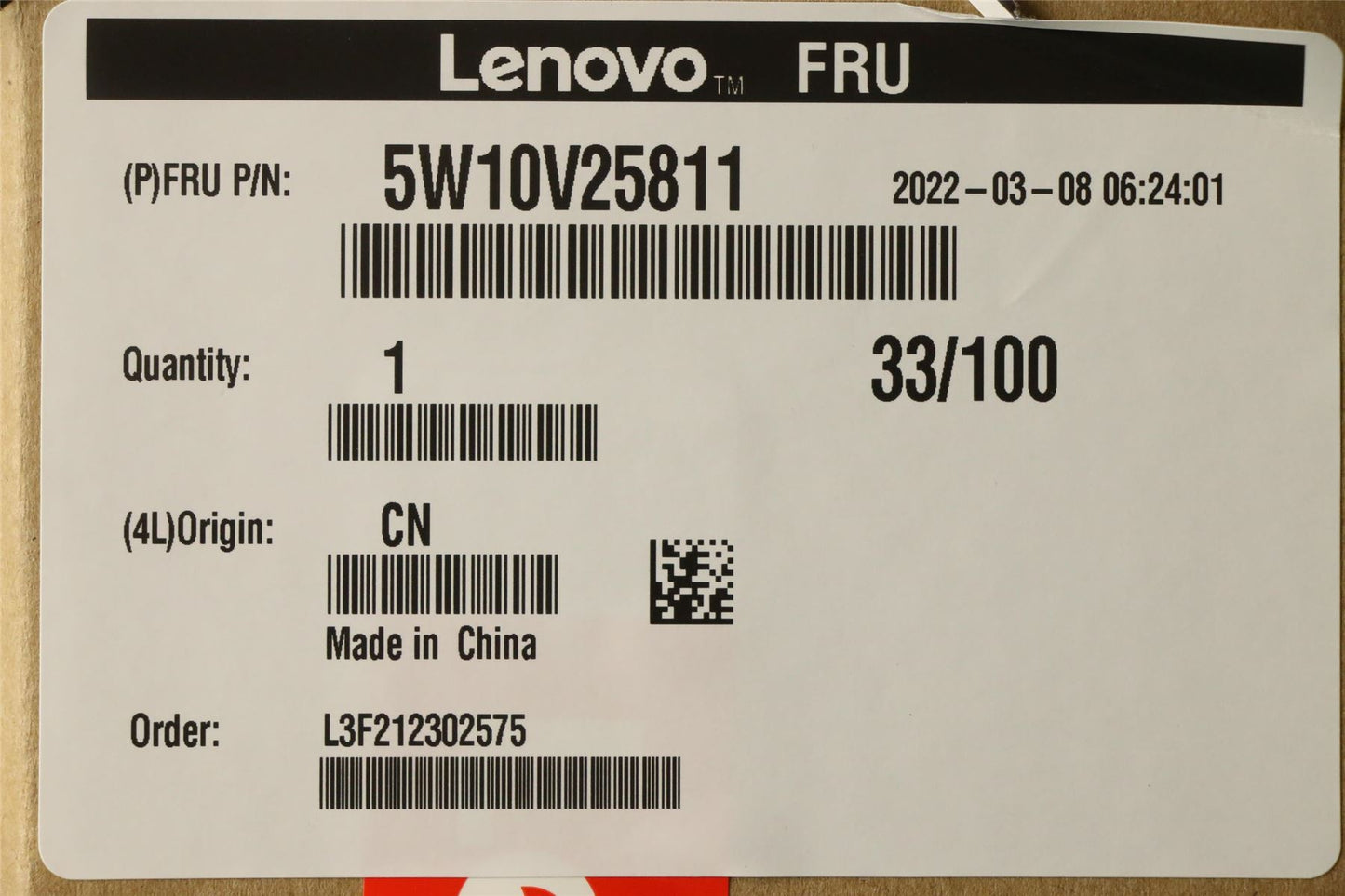 Lenovo 5W10V25811 Wireless,CMB,IN,AX211 VP