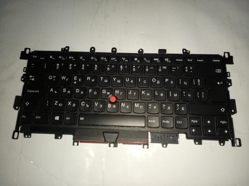 Lenovo KBD, BG, LB, screw, CHY, Backlit Bulgarian Keyboard 01AW944