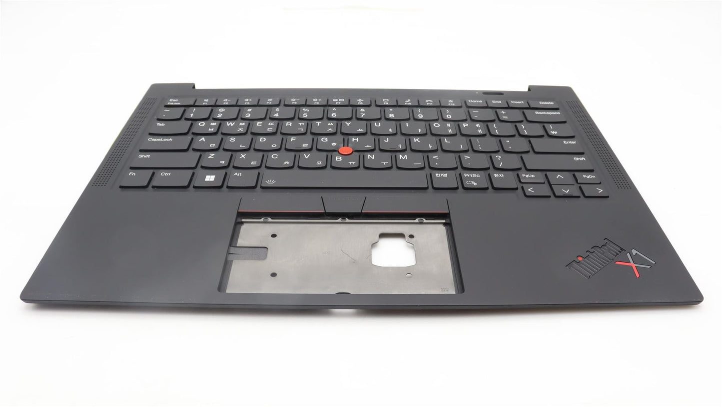Lenovo ThinkPad X1 10th Gen Keyboard Palmrest Top Cover Korean Grey 5M11H44240