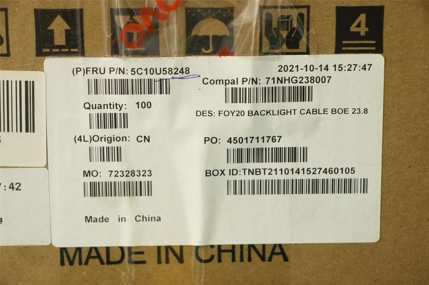 Lenovo Neo 30a 24 4 30a 24 3 Cable Lcd Screen Display LED 5C10U58248