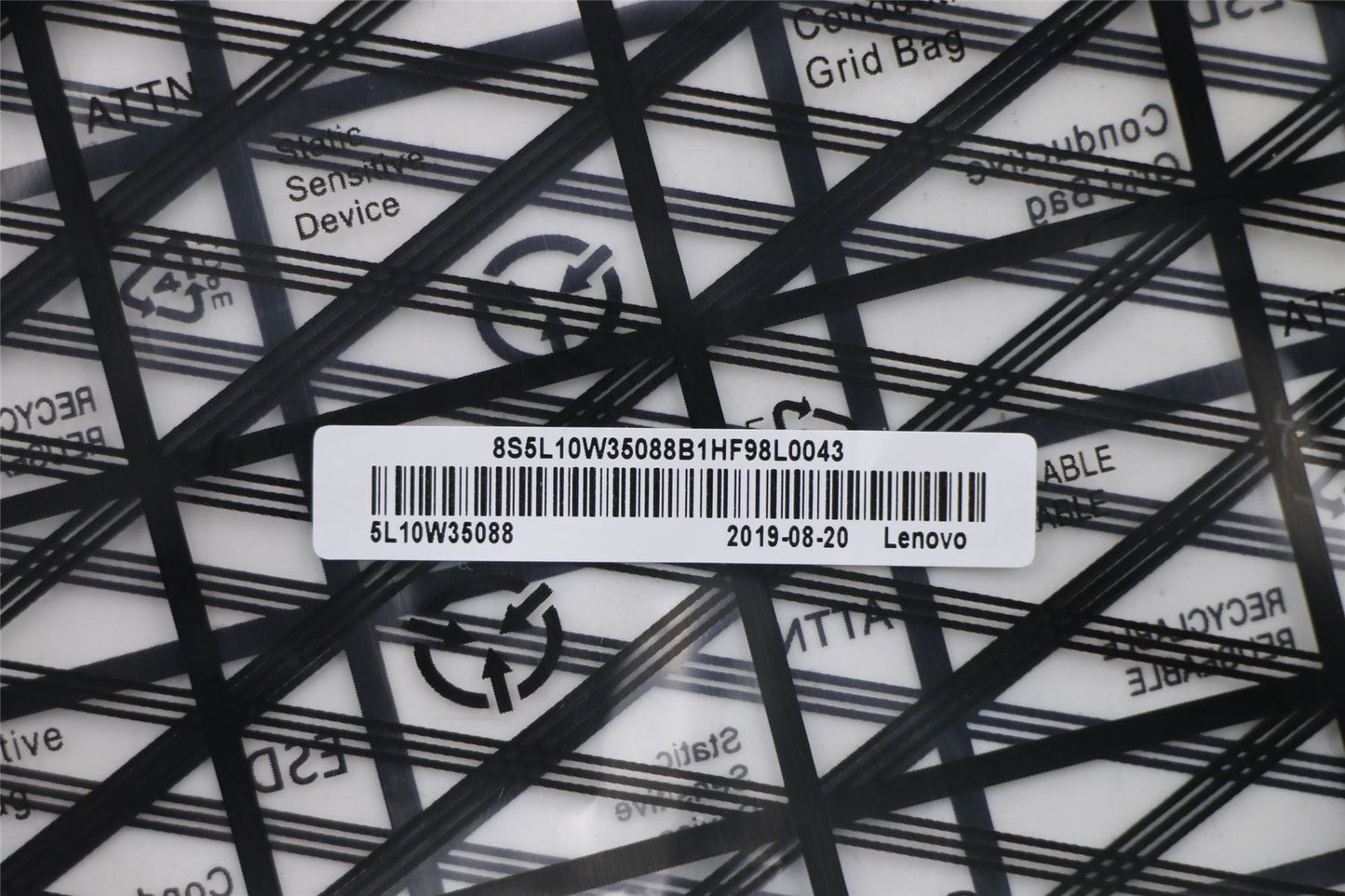 Lenovo LABEL FRU Label Kit 5L10W35088