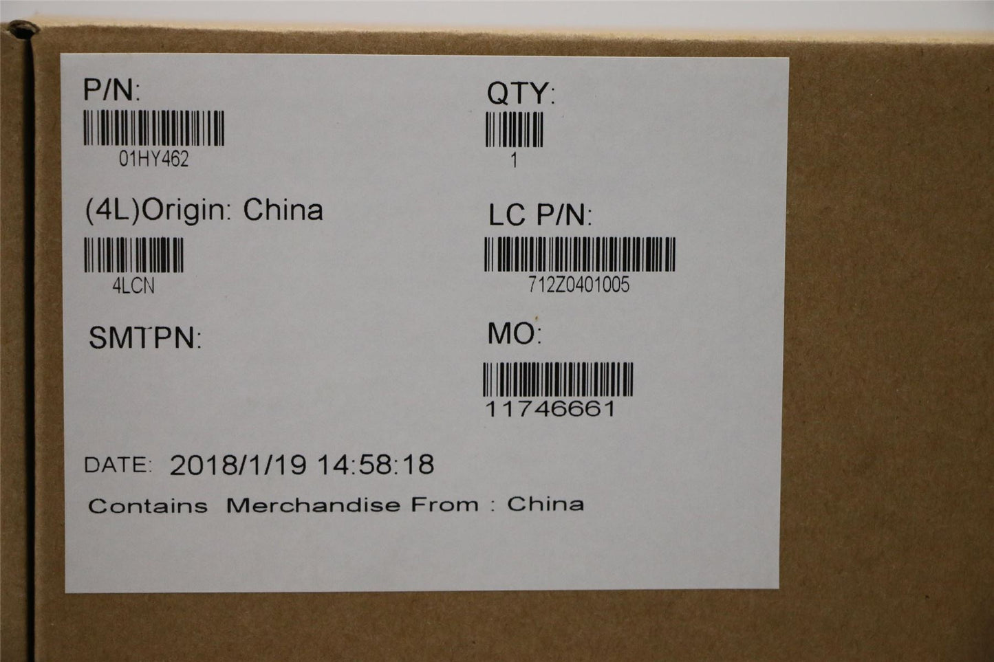 Lenovo FRU LCD bezel LCLW with camera 01HY462