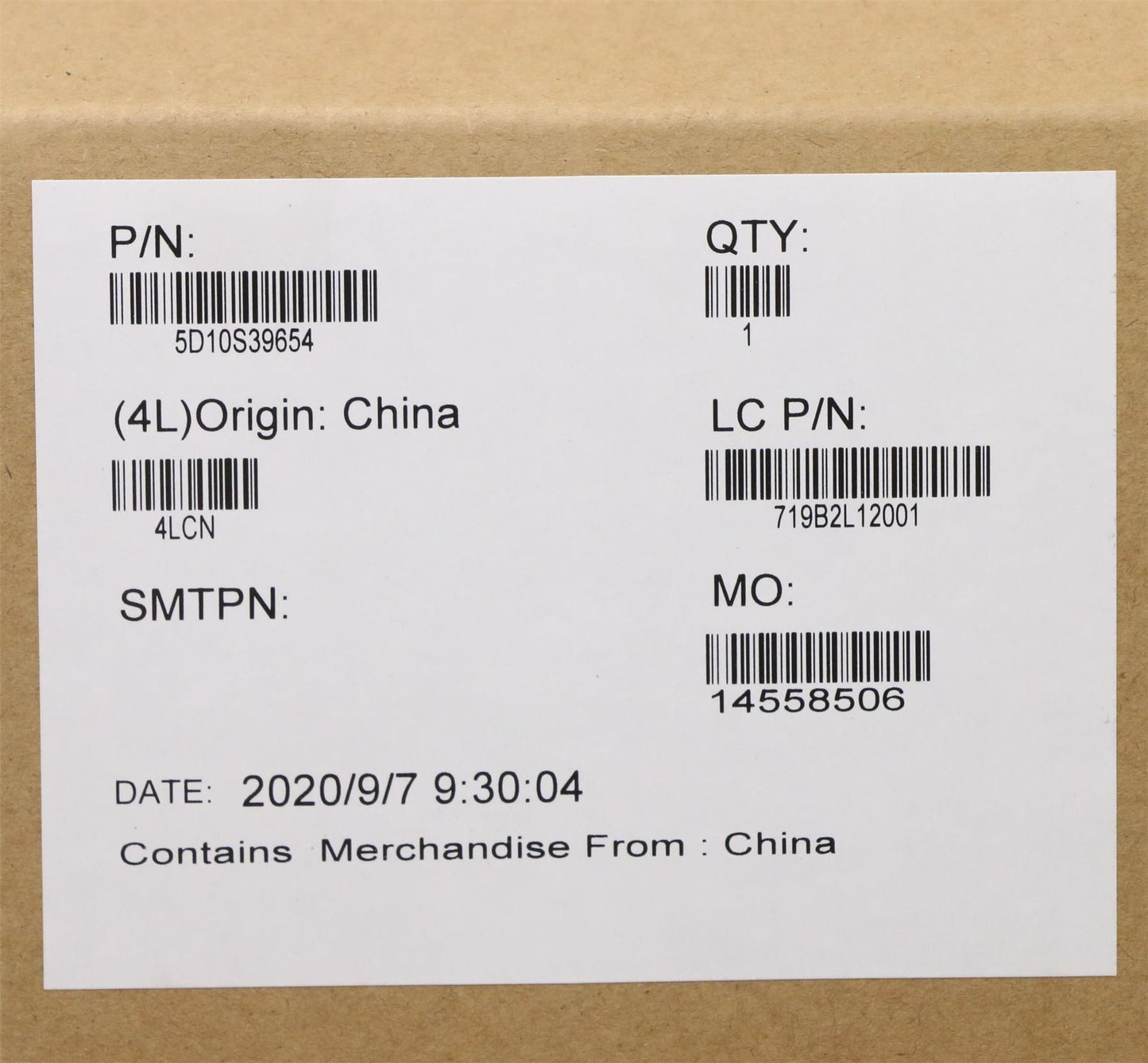 Lenovo LCD MODULE L 82DL 5D10S39654