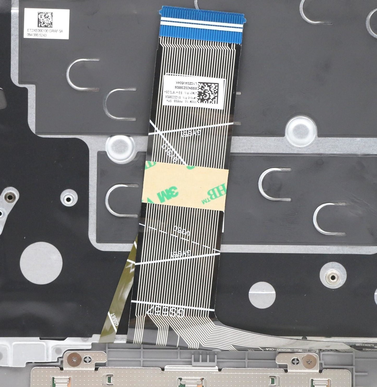 Lenovo ThinkBook 15 G2 ITL Tastatur Handballenauflage Obere Abdeckung Spanisch Silber 5CB1B34963