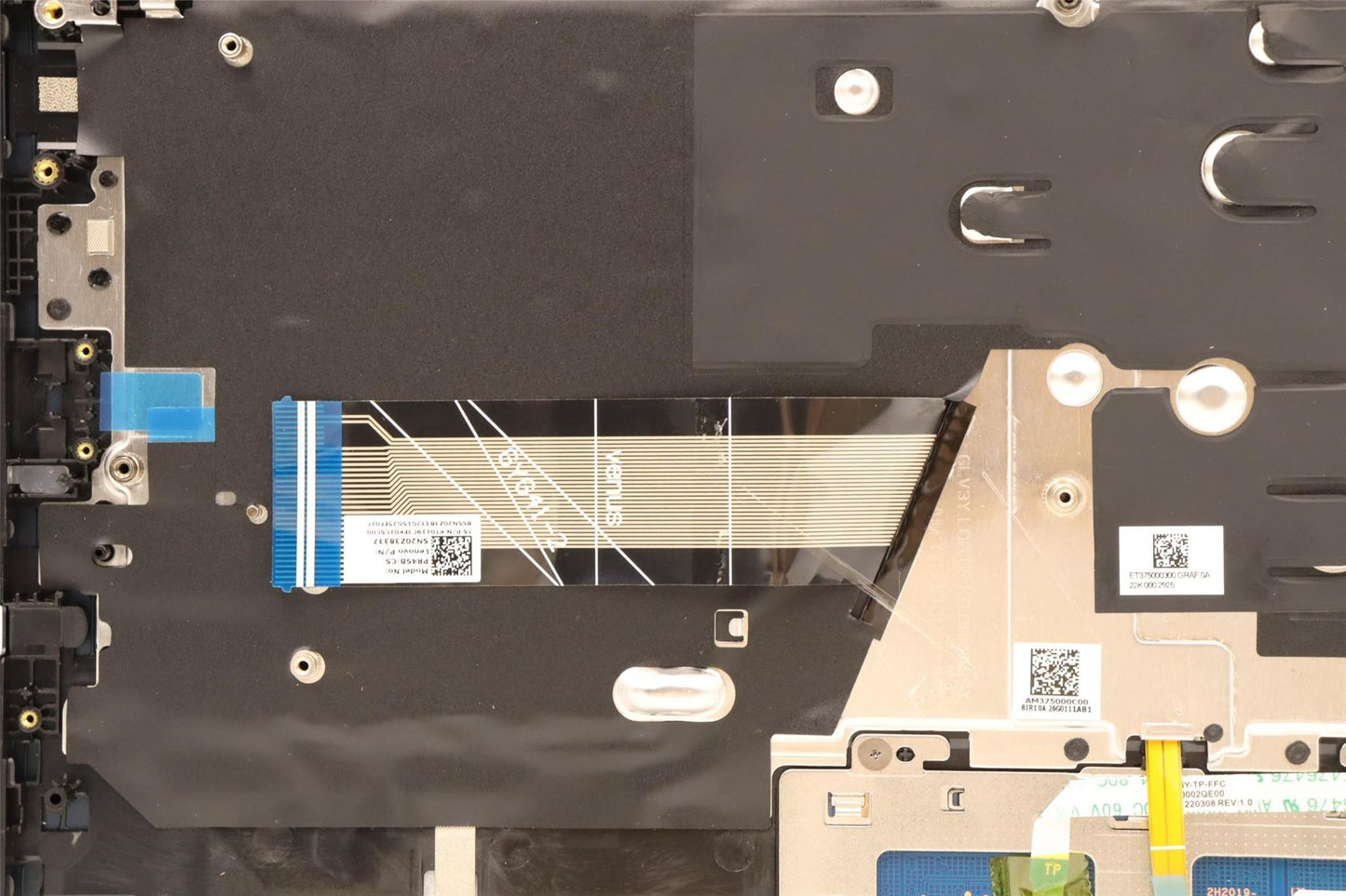 Lenovo Yoga 14s G2 IAP Palmrest Cover Touchpad Keyboard Abyss Blue 5CB1J10064