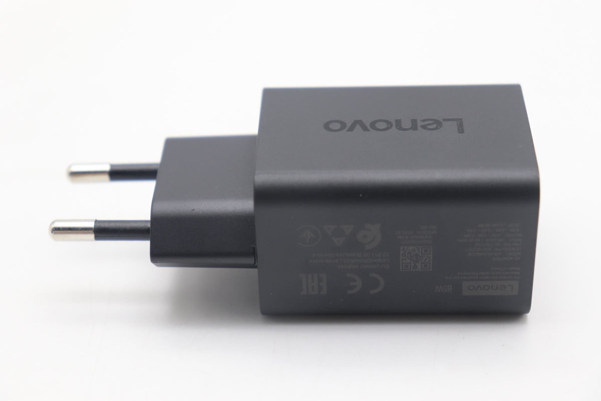 Lenovo AC_ADAPTER PD,65W,20/15/9/5V,2P,EU,ACB 65W USB-C 5V 2 Pin AC Charger Adapter 5A11Q35702