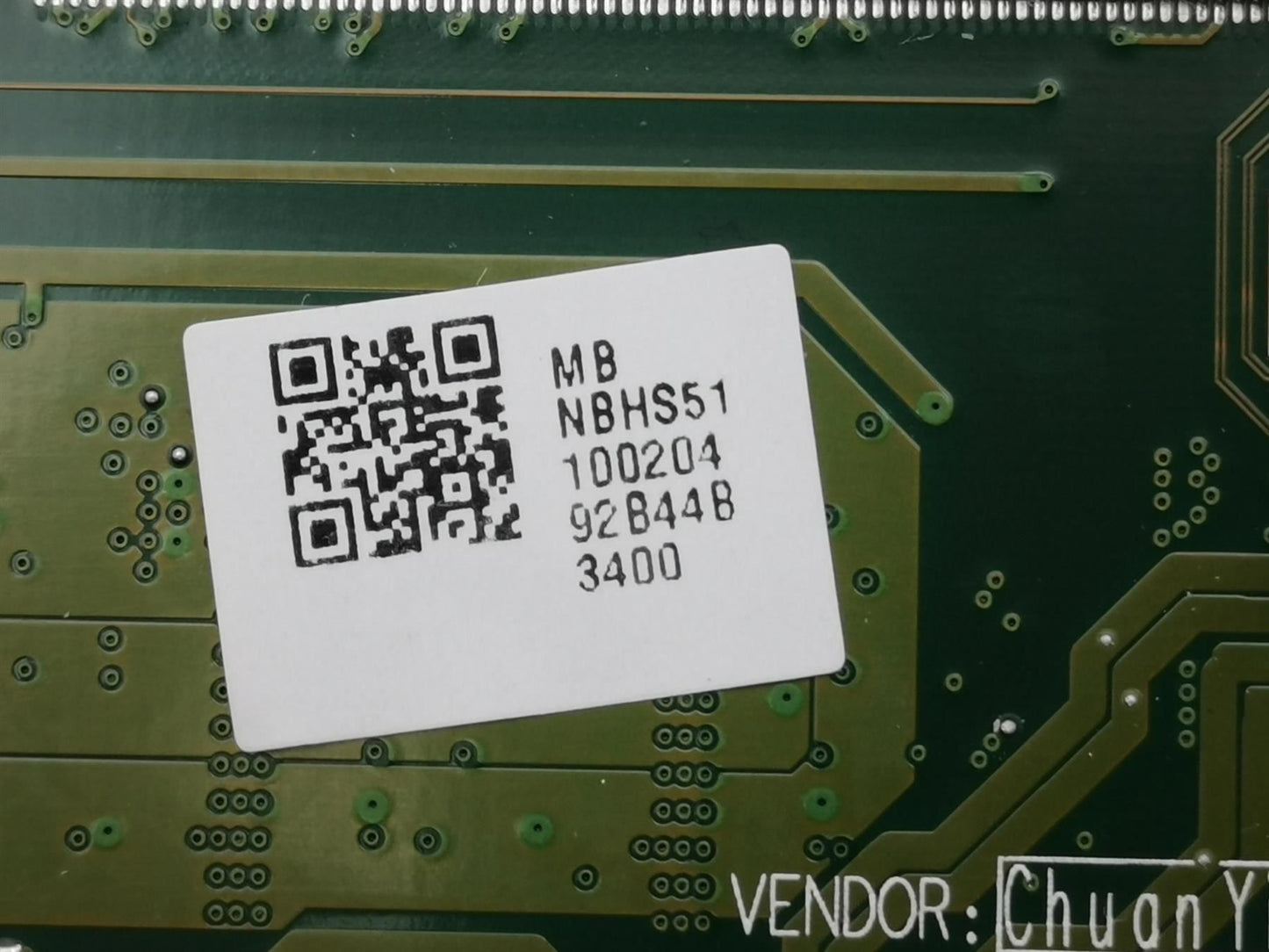 Acer NB.HS511.002 MAIN BD.W/CPU.I5-1035.OB4GB.UMA