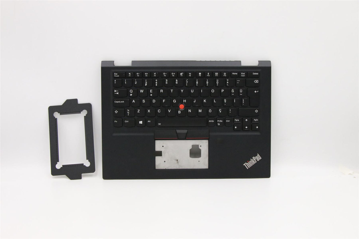 Lenovo ThinkPad X390 Keyboard Palmrest Top Cover Turkish Black 02HL684