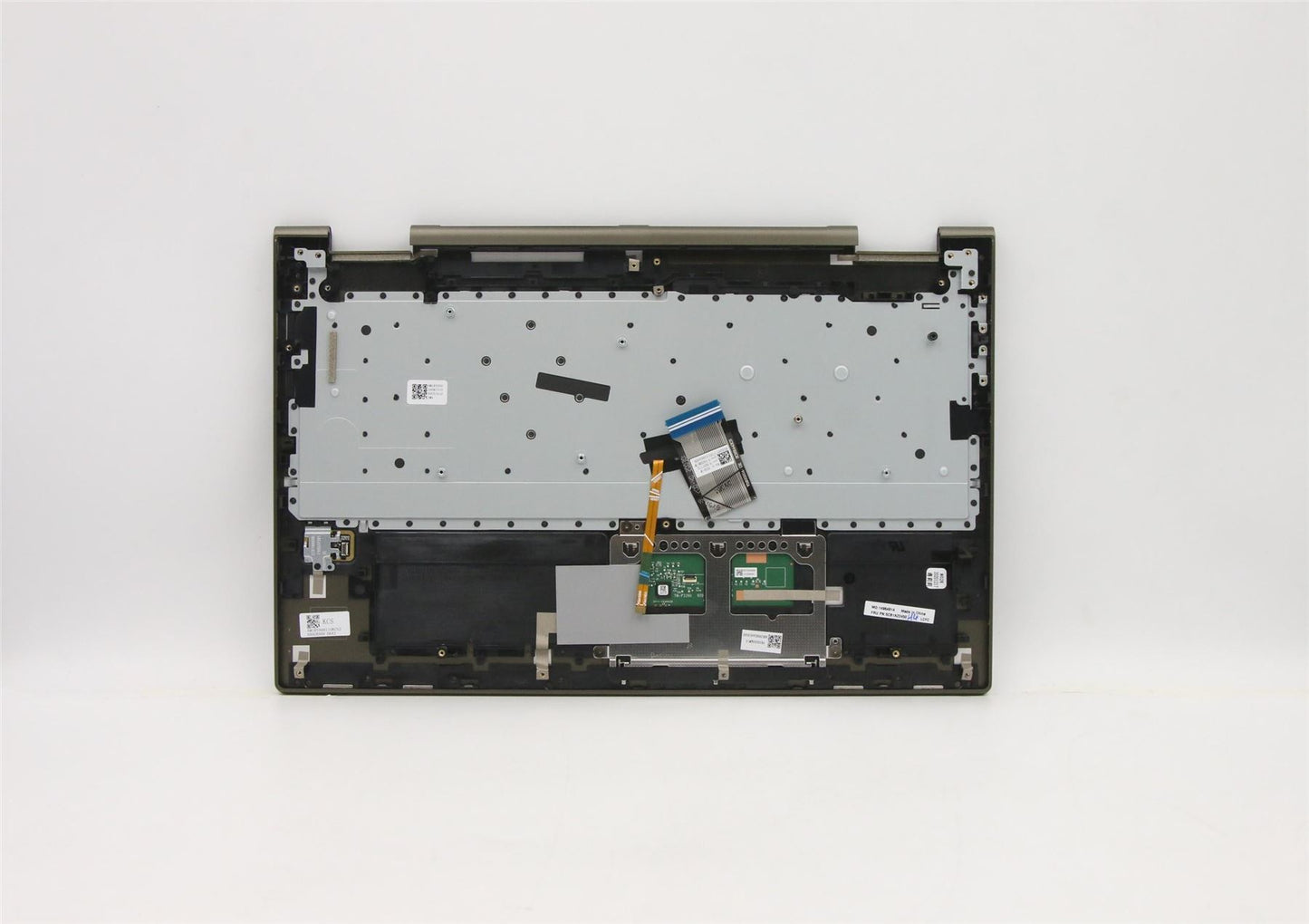 Lenovo IdeaPad 7 15ITL5 Palmrest Cover Touchpad Keyboard Dark Moss 5CB1A22450