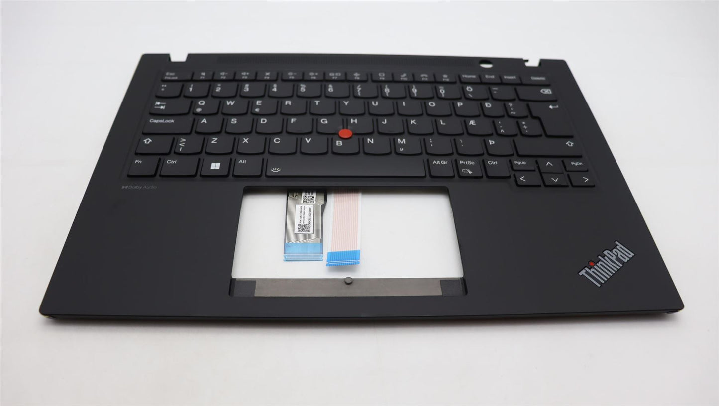 Lenovo ThinkPad T14s Gen 4 Keyboard Palmrest Top Cover Icelandic 5M11L59497