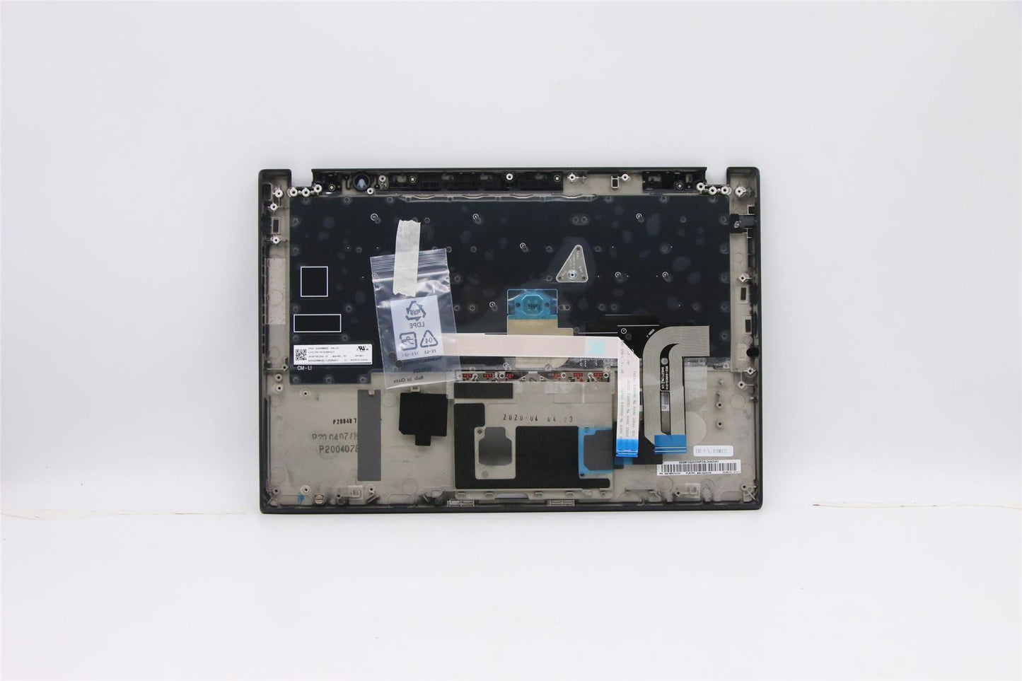 Lenovo ThinkPad T490s Palmrest Cover Keyboard Hungarian Black 02HM432