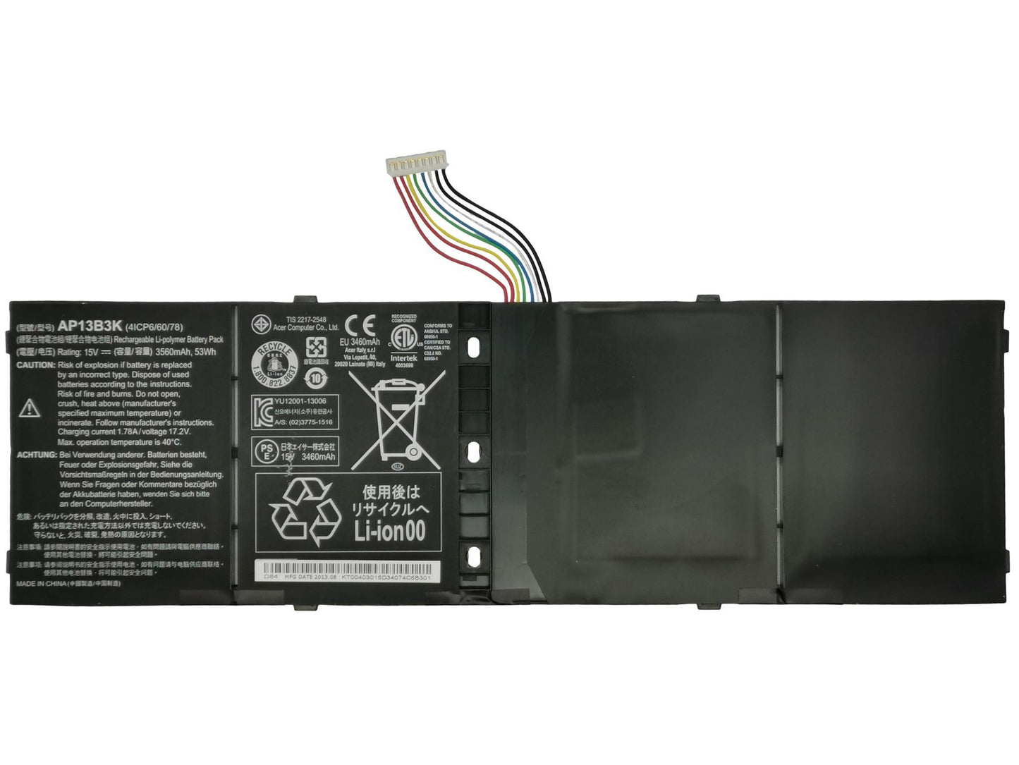 Acer R3-431T R3-471T R3-471TG TMP446-M TMP446-MG Battery Power Supply 3560MAH