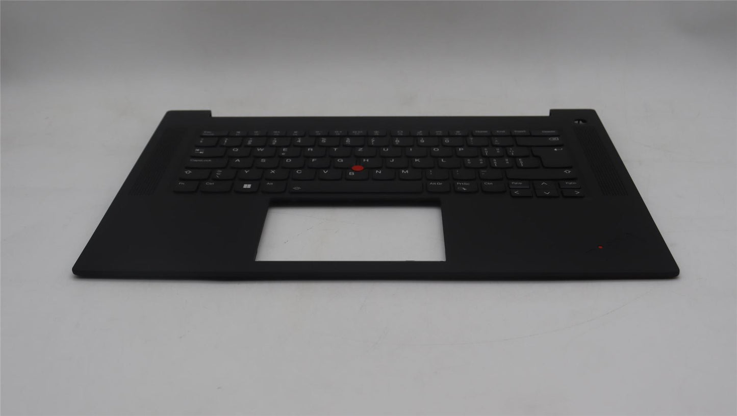 Lenovo ThinkPad P1 Gen 6 Keyboard Palmrest Top Cover Swiss Black 5M11L89059