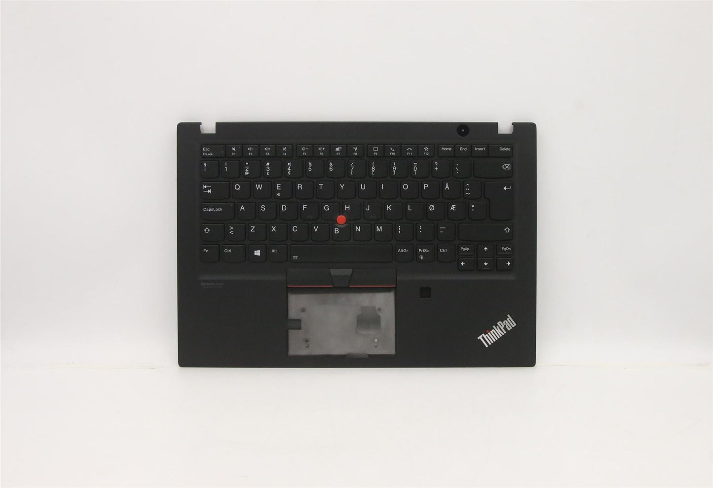 Lenovo ThinkPad T14s Keyboard Palmrest Top Cover Norwegian Black 5M10Z54276