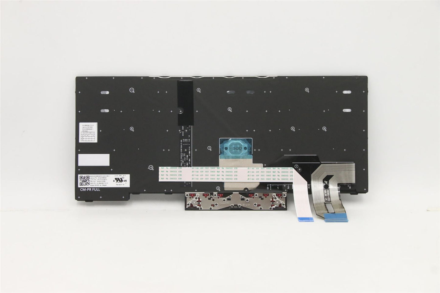 Lenovo ThinkPad T14 2 Keyboard Belgian Black Backlit 5N20X68851