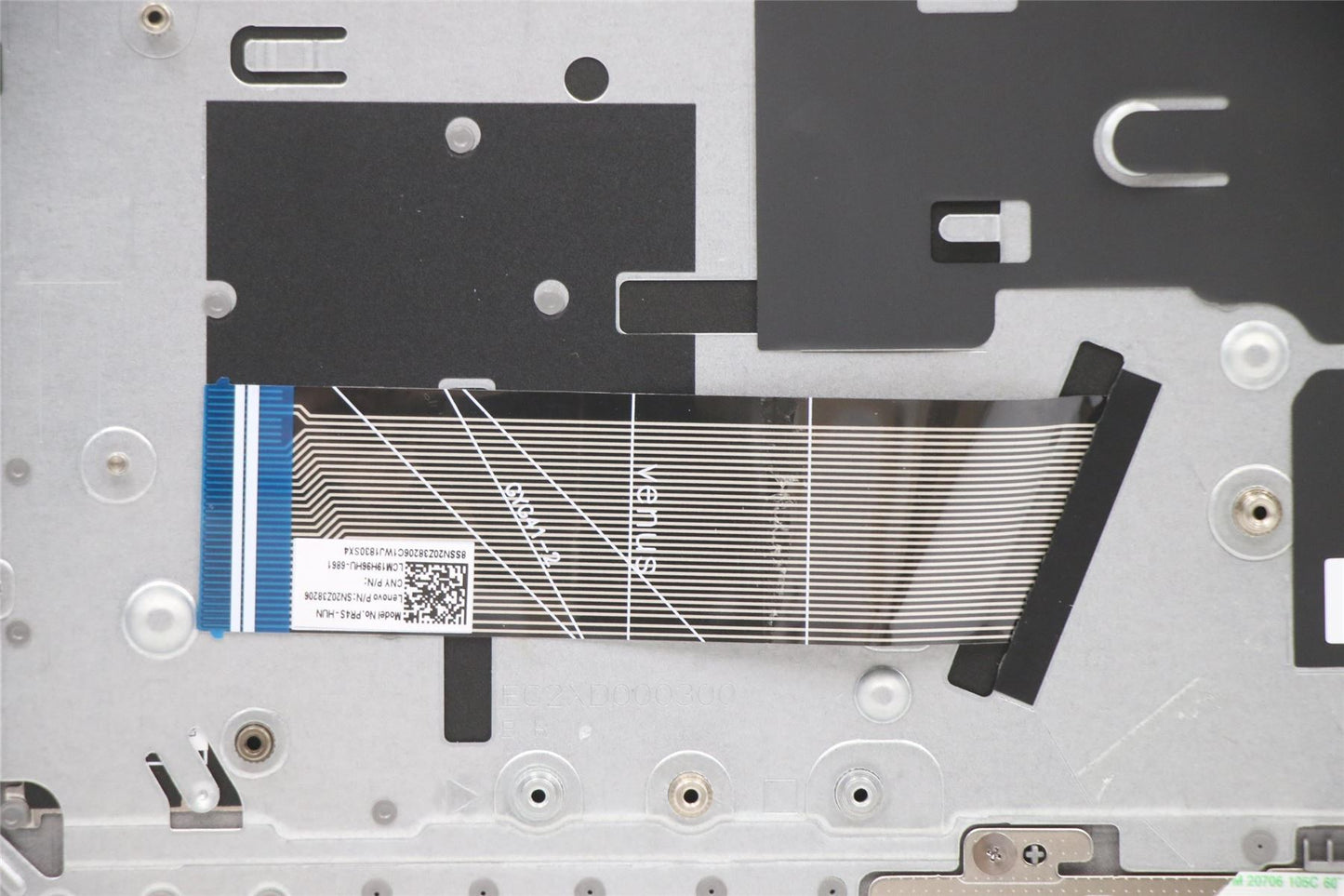 Lenovo ThinkBook 14 G3 ACL Palmrest Cover Touchpad Keyboard Grey 5CB1C90507