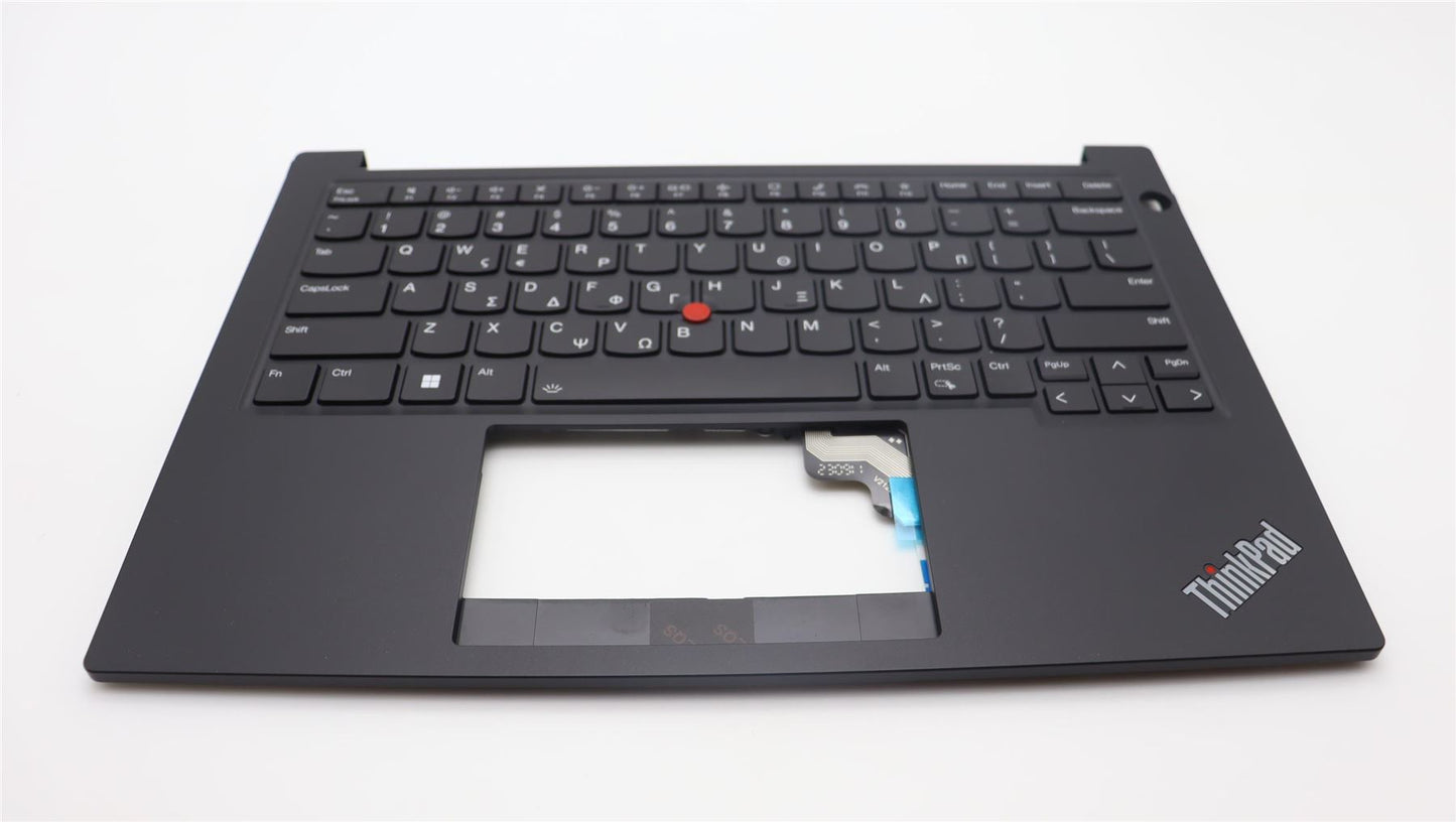 Lenovo ThinkPad E14 Gen 5 Keyboard Palmrest Top Cover Greek Black 5M11L92543
