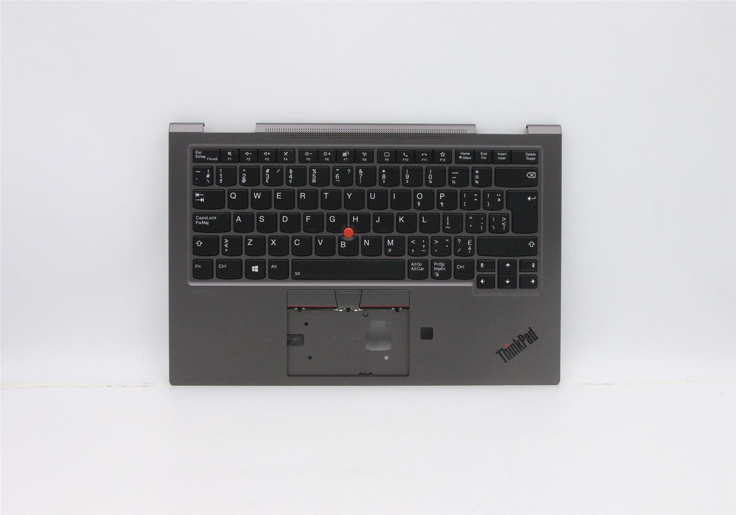 Lenovo Yoga X1 5th Keyboard Palmrest Top Cover German Grey 5M10Z37090