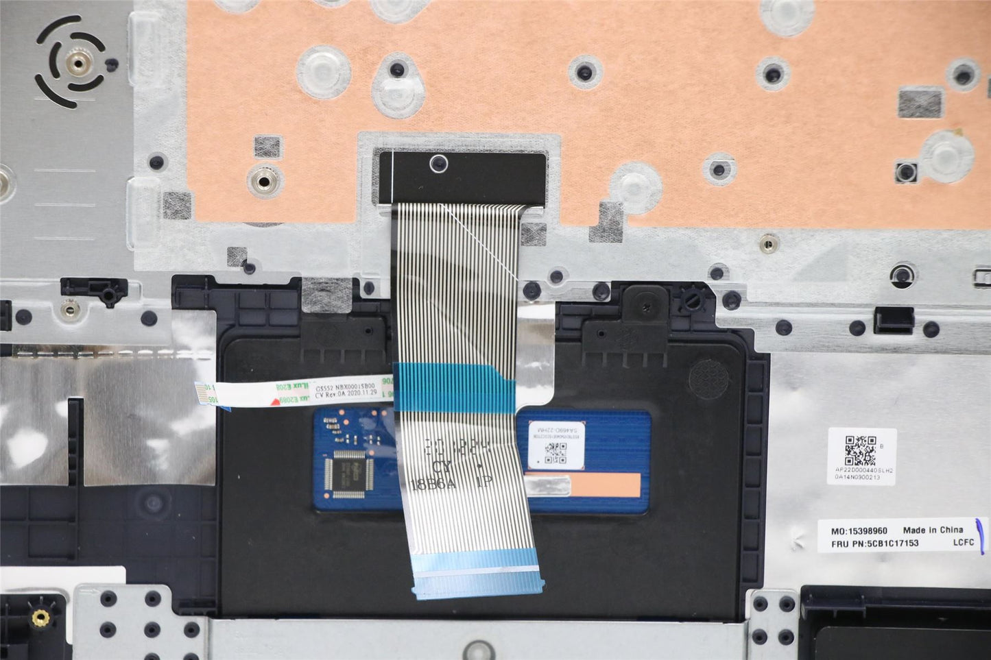 Lenovo Upper Case ASM_RUS L81X8 NFPABDIS 5CB1C17153