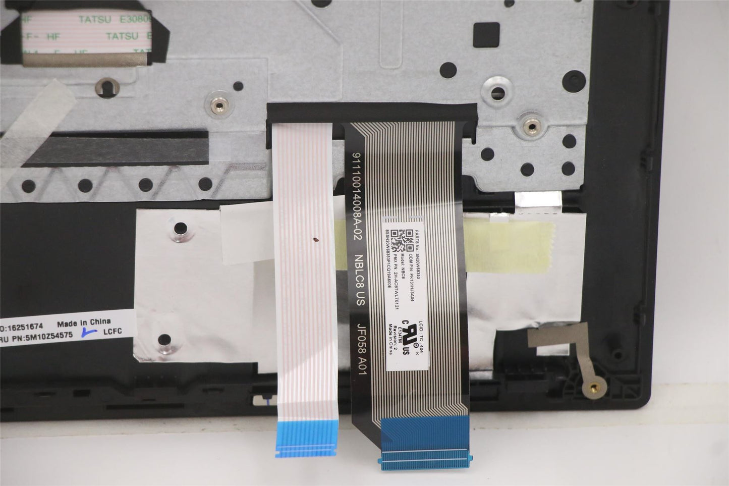 Lenovo MECH_ASM KBD TC(Pri) Pat US BK 5M10Z54575