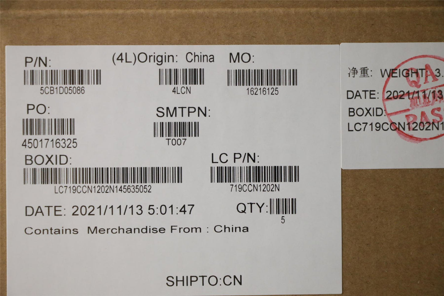 Lenovo Legion 5 15ITH6H Palmrest Cover Touchpad Keyboard Belgian 5CB1D05086