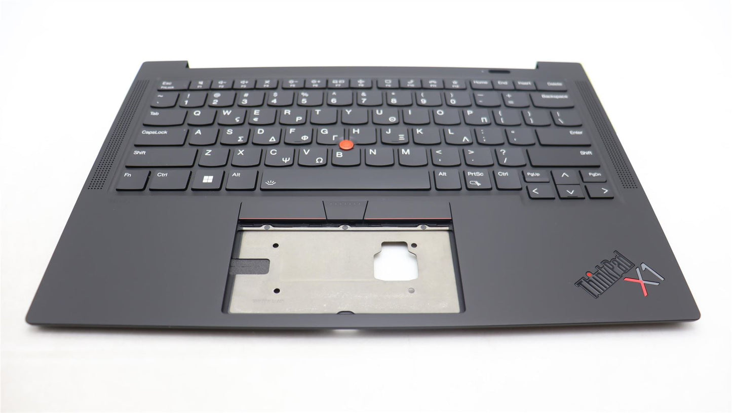 Lenovo ThinkPad X1 11th Gen Keyboard Palmrest Top Cover Greek Black 5M11H62635